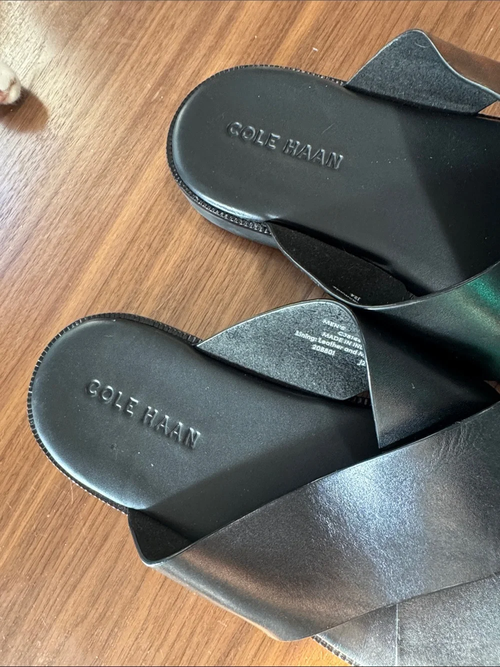 Coke Haan leather sandals